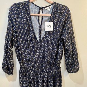 NWT - Jack by BB Dakota Maxi Peasant Dress; L